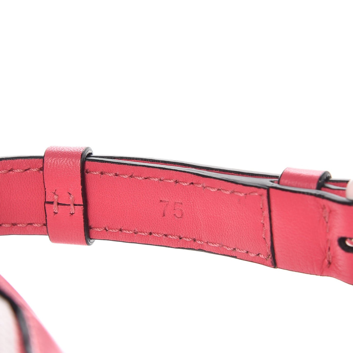 Lambskin Free Rockstud Spike Belt Bag Shadow Pink