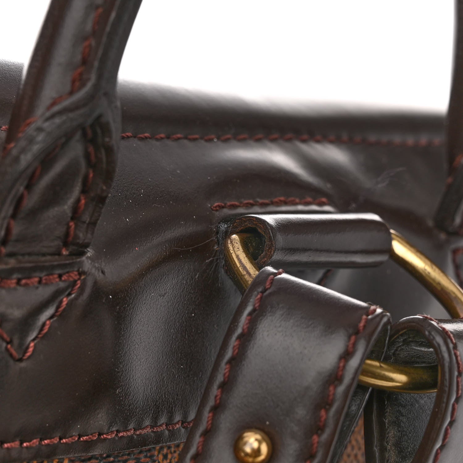 Louis Vuitton Damier Ebene Soho Backpack 10 of 13