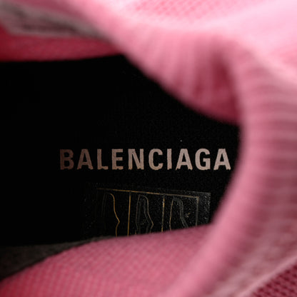Balenciaga Neoprene Knit Womens Speed Sneakers 37 Pink White Black 7 of 10