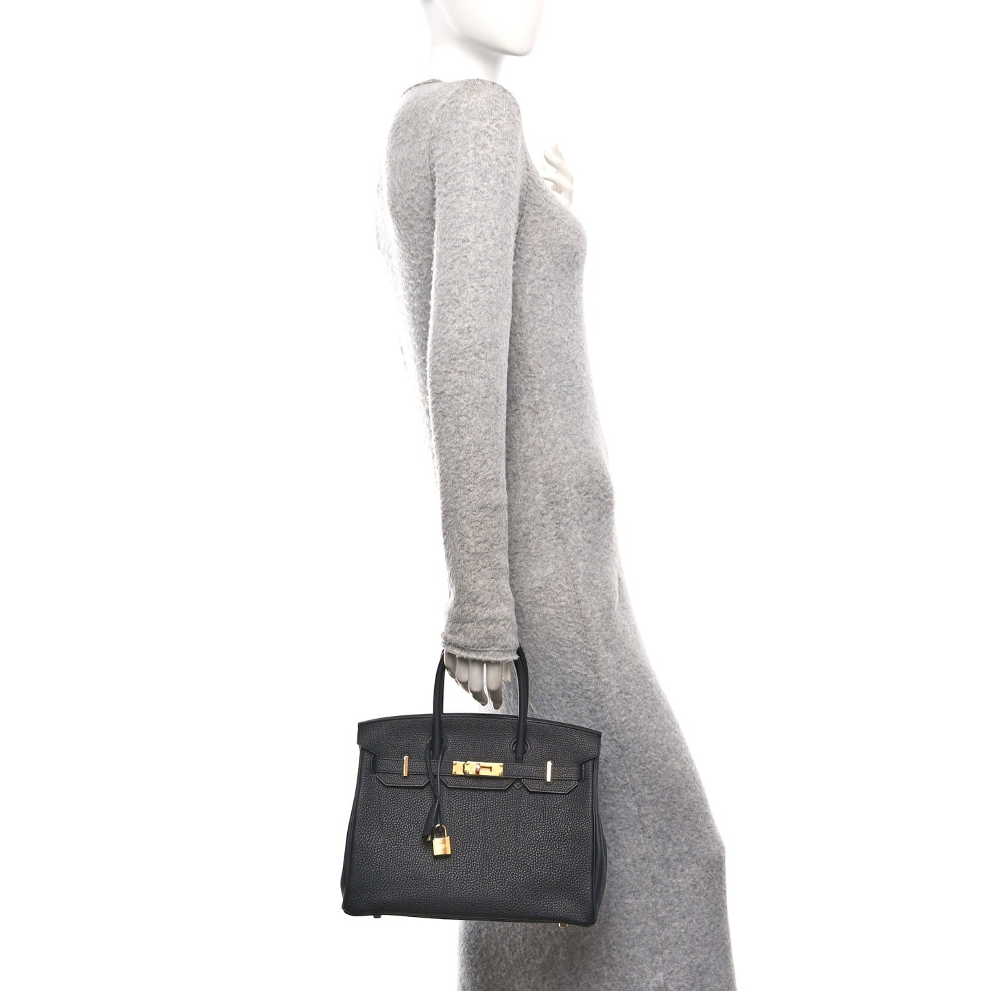 Togo Birkin 30 Black