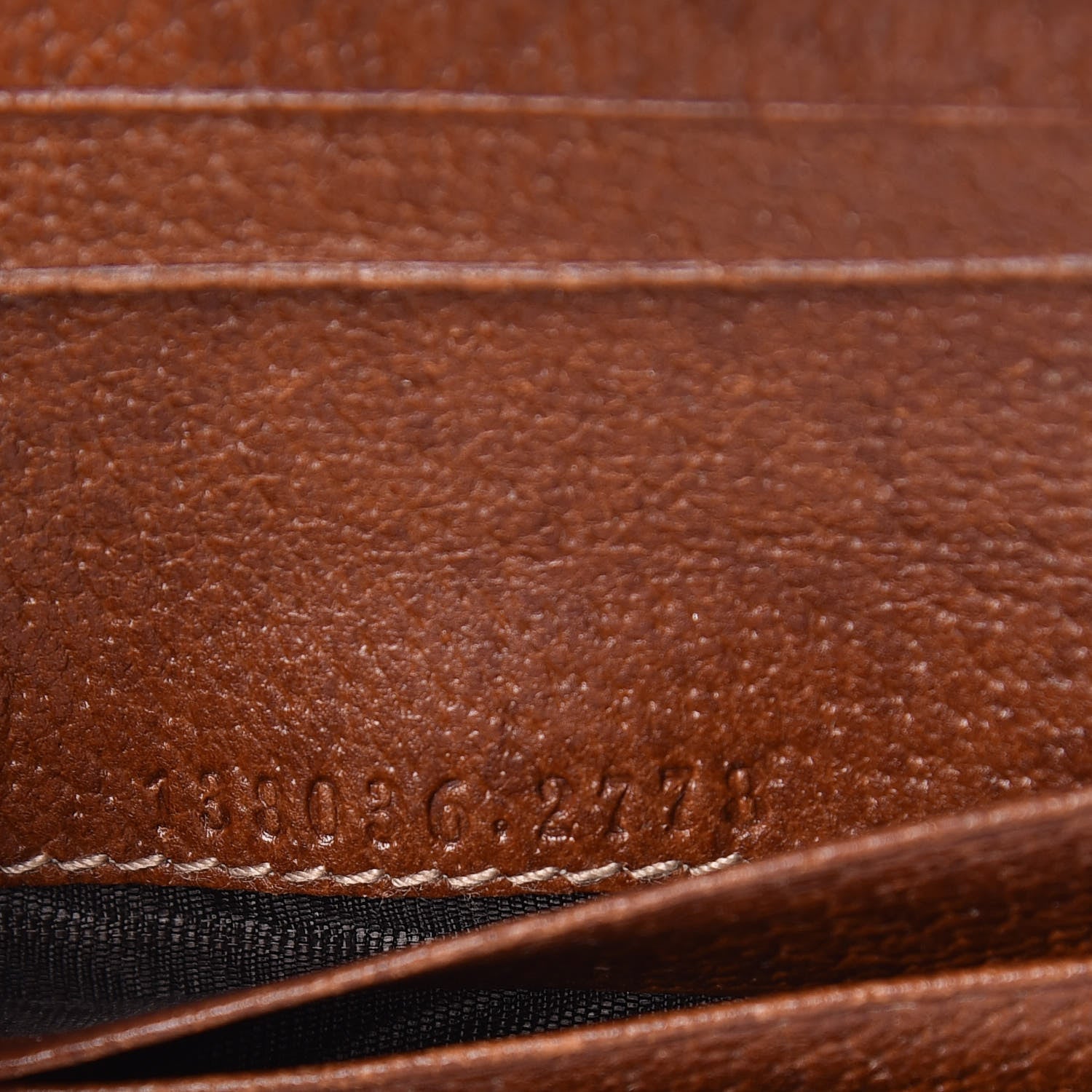 Gucci Monogram Bamboo French Wallet Brown 8 of 9