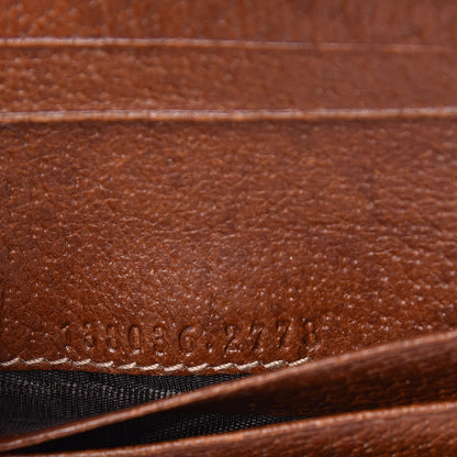 Gucci Monogram Bamboo French Wallet Brown 8 of 9