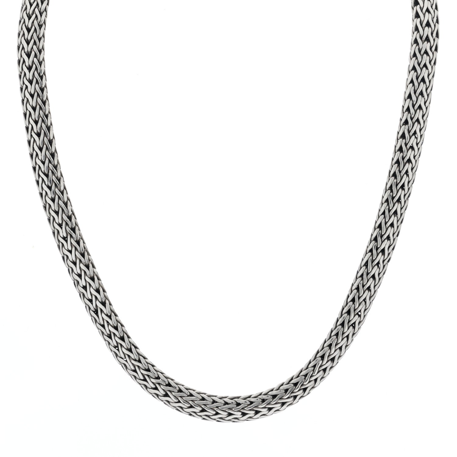 John Hardy Sterling Silver 6.5mm Classic Chain Necklace 1 of 4