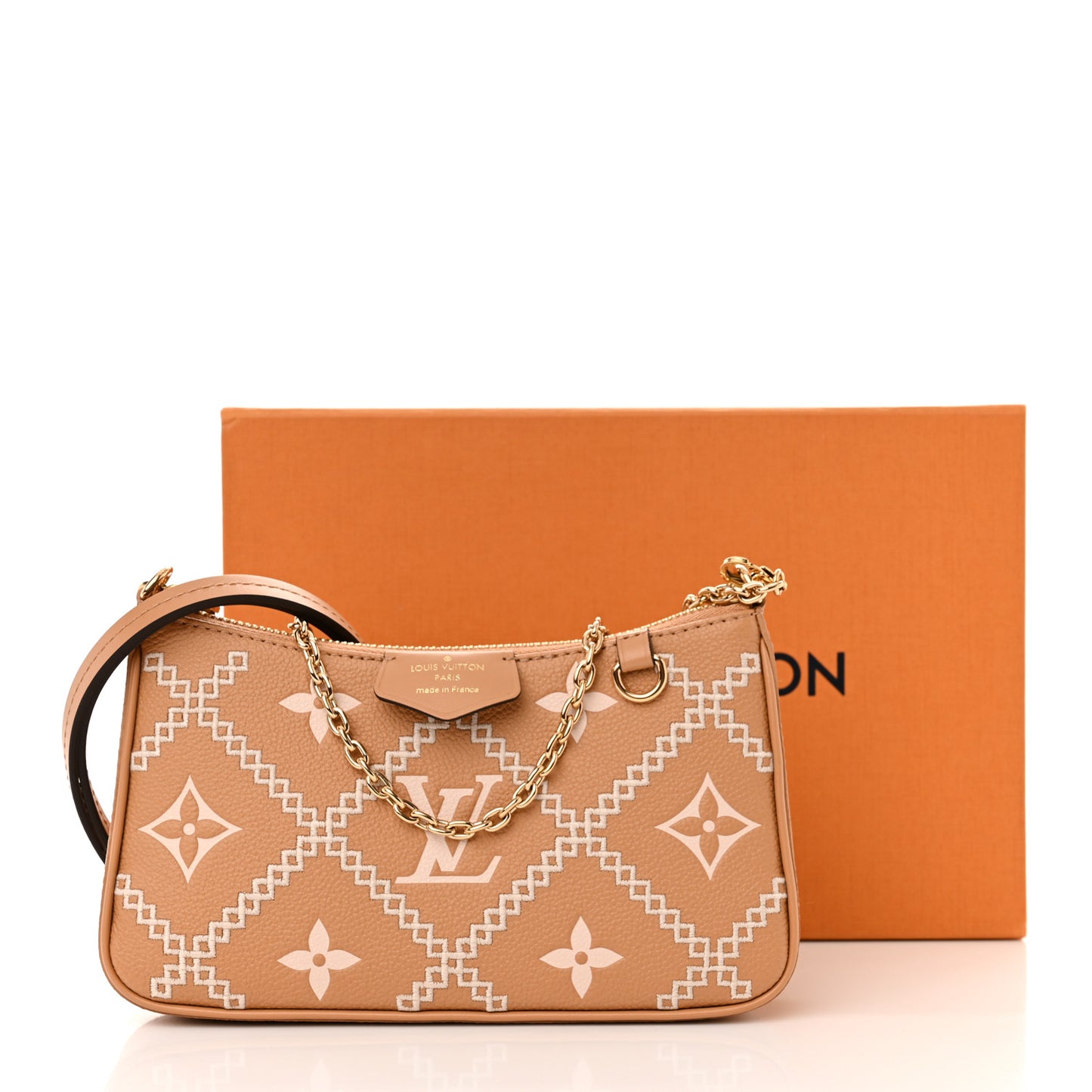 Empreinte Monogram Giant Broderies Easy Pouch On Strap Arizona