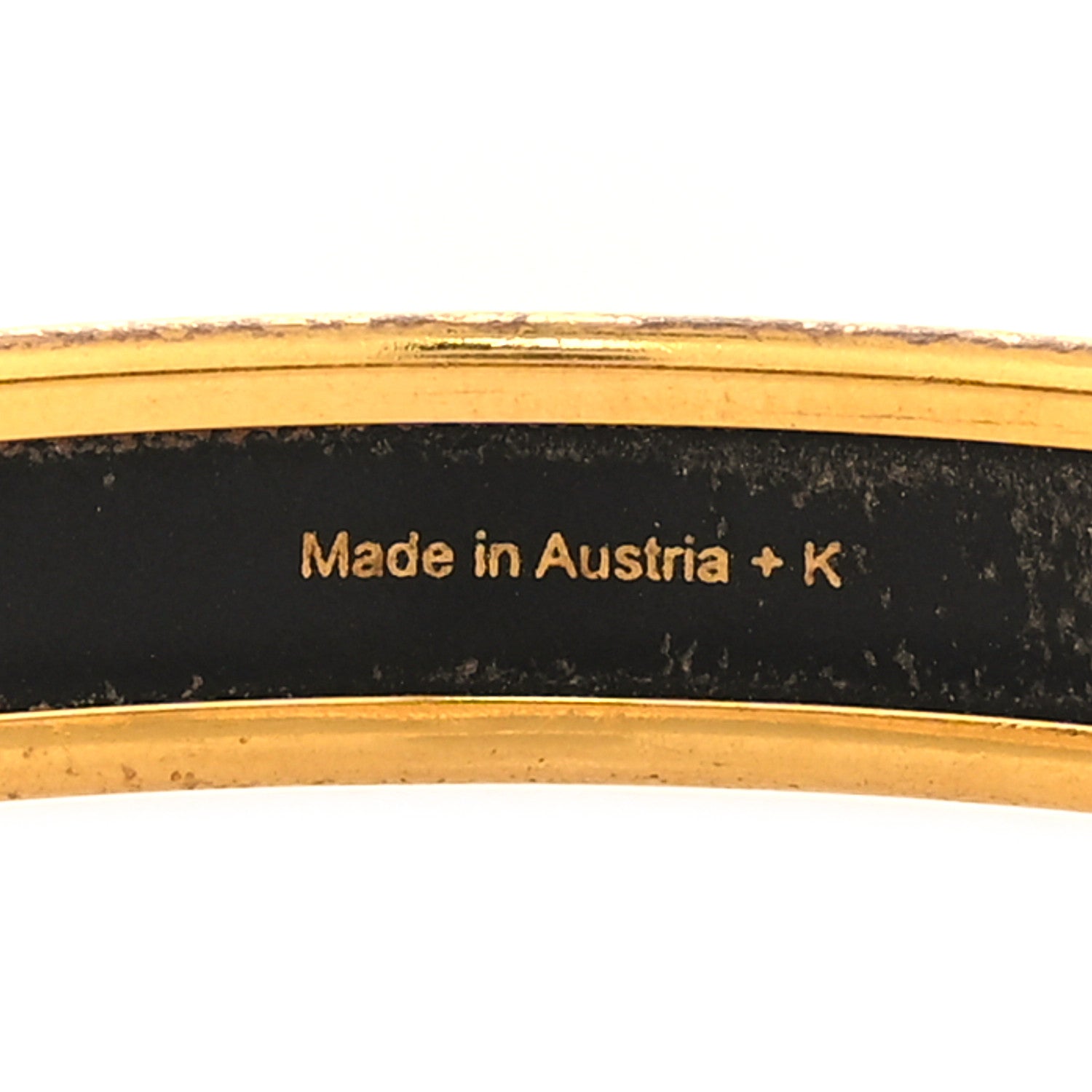 Hermes Enamel Narrow Printed Bracelet 65 5 of 5