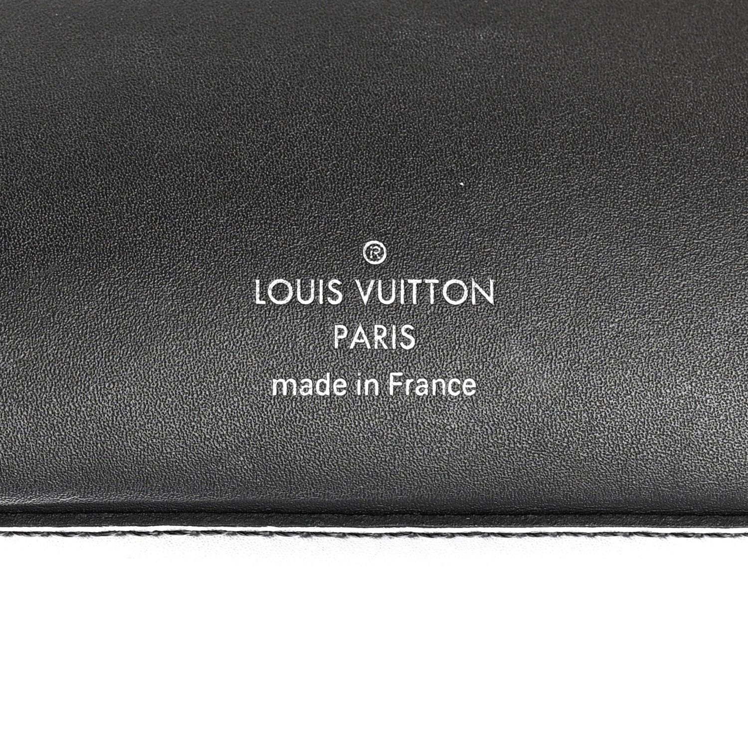 Louis Vuitton Monogram Eclipse Elizabeth Pencil Pouch Black 6 of 9