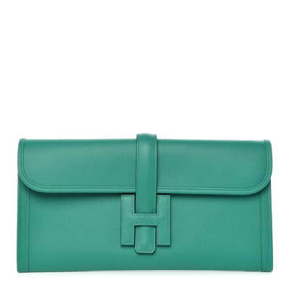 Hermes Evercolor Jige Elan 29 Clutch Vert Vertigo 1 of 10