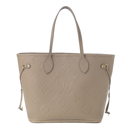 Louis Vuitton Empreinte Monogram Giant Neverfull MM Tourterelle 1 of 9