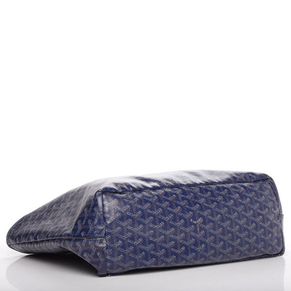 Goyard Goyardine Saint Louis PM Tote Bag Blue 5 of 18
