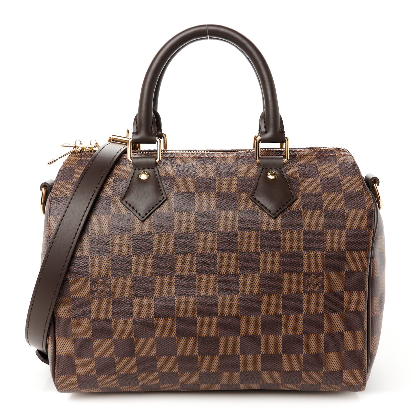 Damier Ebene Speedy Bandouliere 25