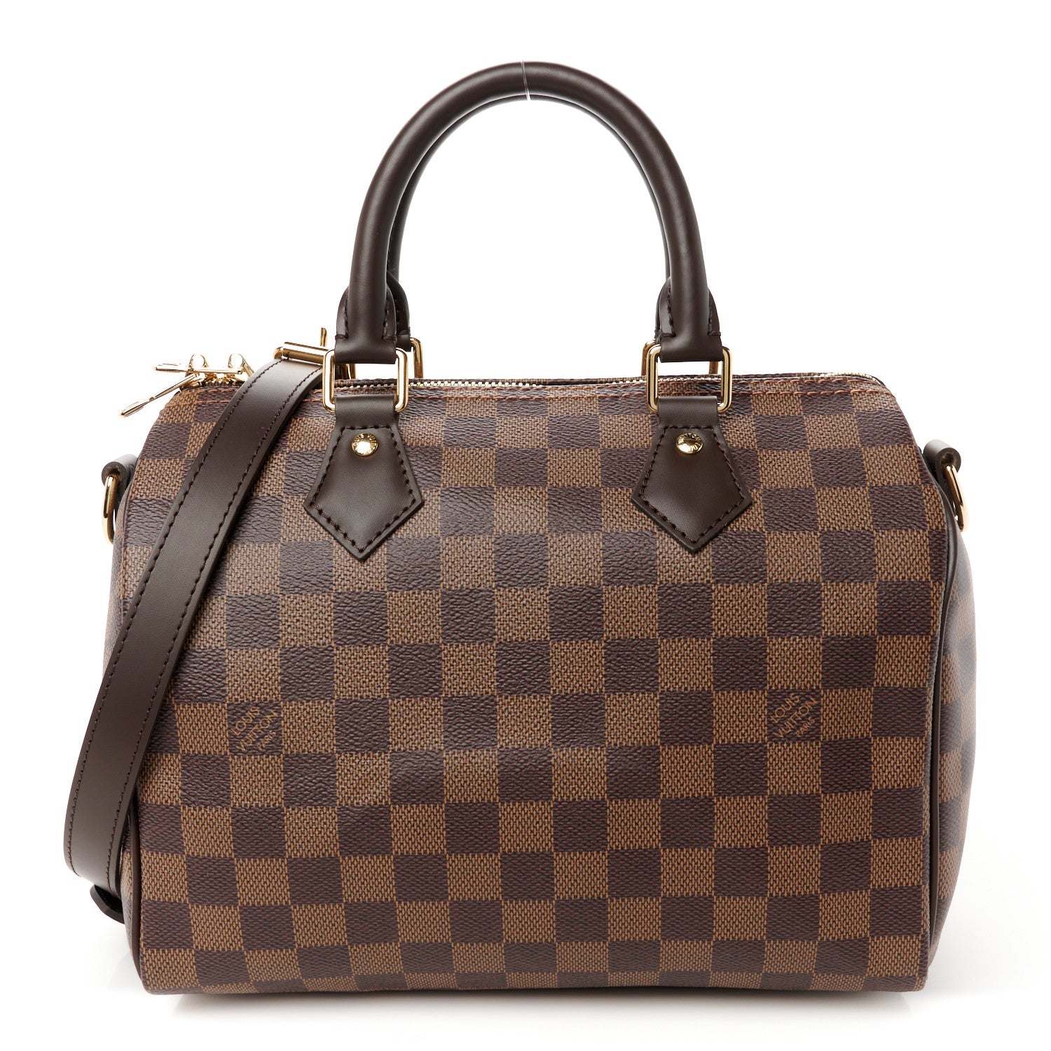 Louis Vuitton Damier Ebene Speedy Bandouliere 25 1 of 12