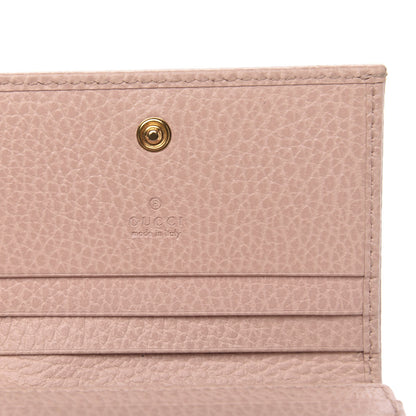Gucci Dollar Calfskin GG Marmont Card Case Perfect Pink 6 of 9