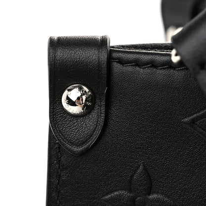Louis Vuitton Calfskin Monogram Bold Onthego PM Black 11 of 12