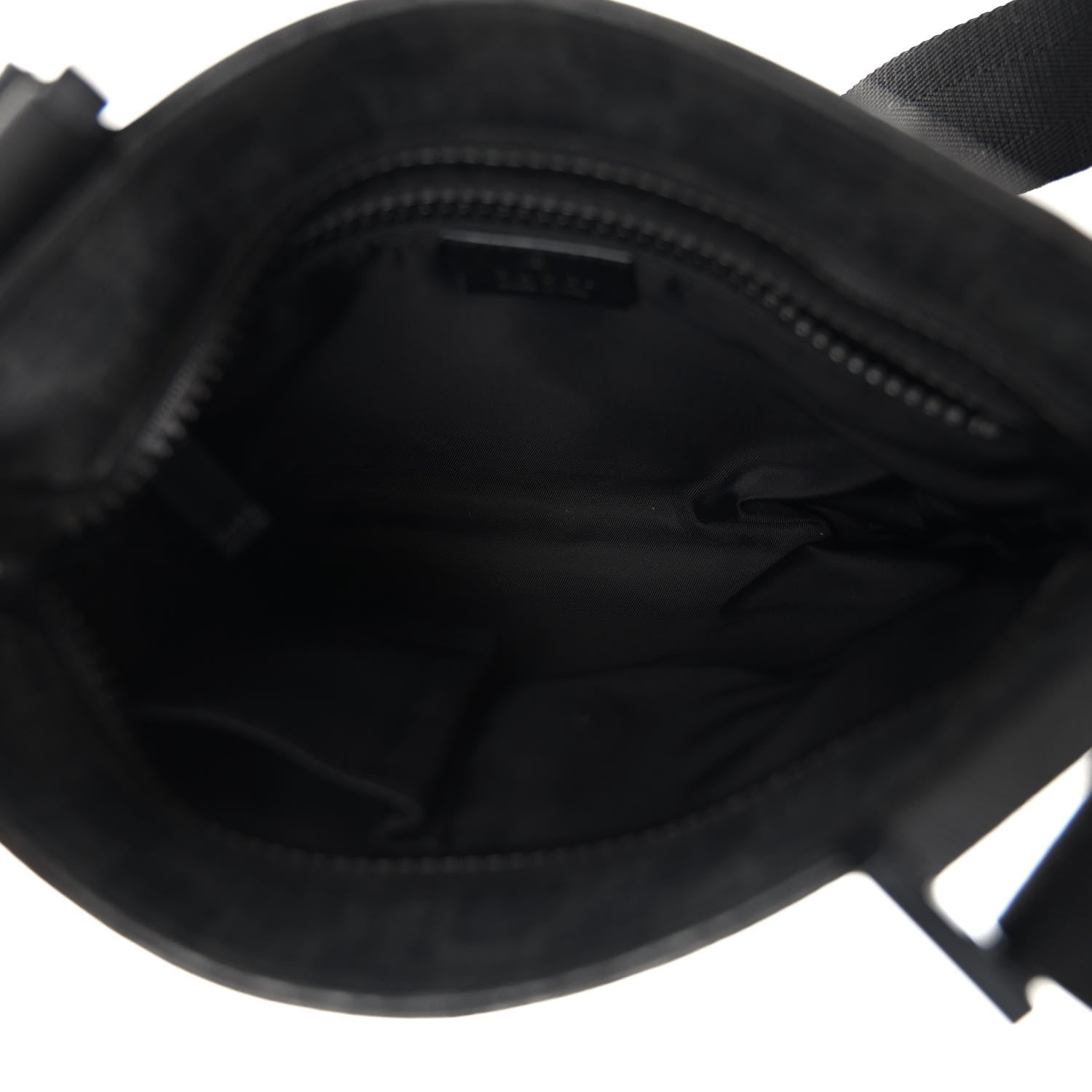 Gucci GG Plus Flat Messenger Bag Black Grey 5 of 9