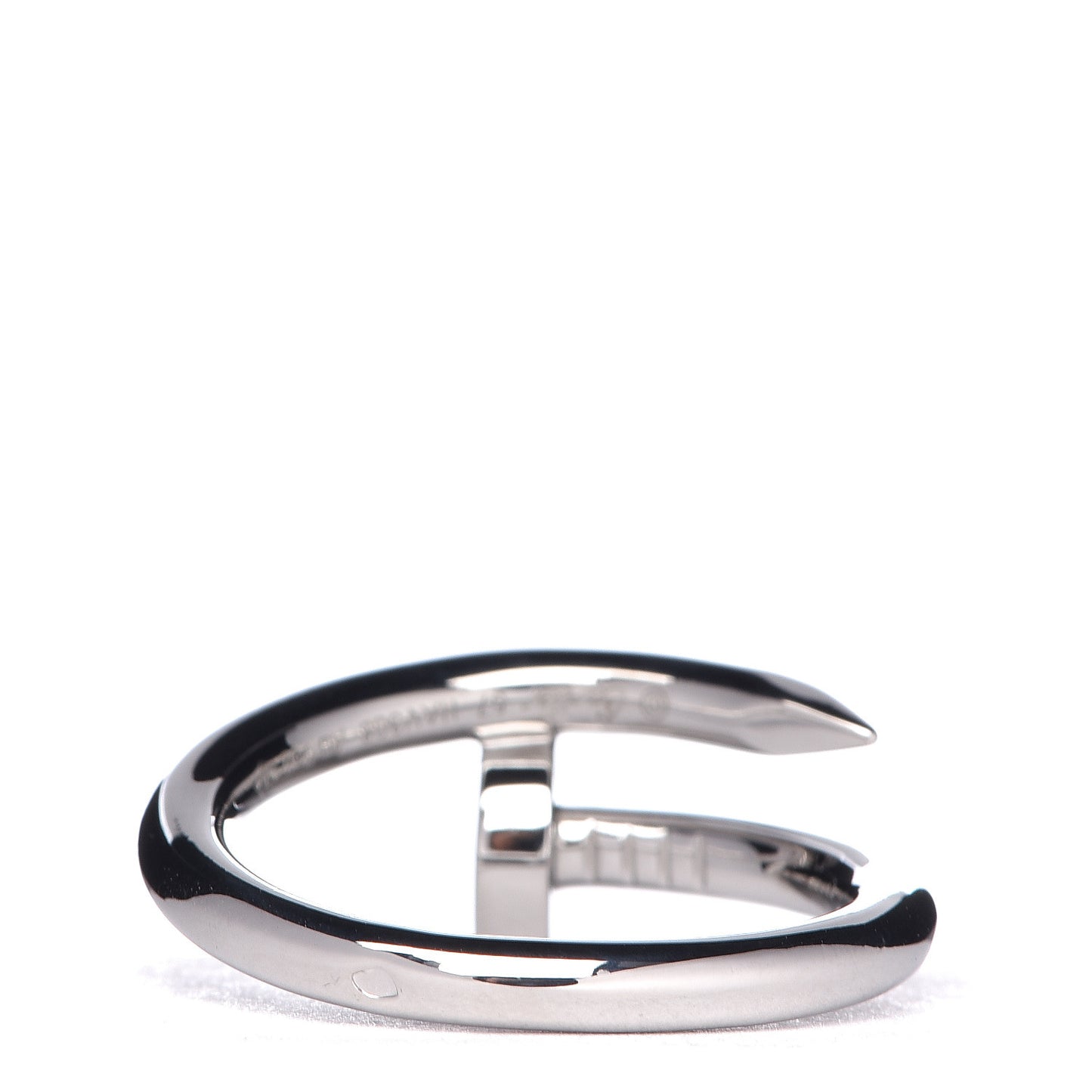 18K White Gold Juste Un Clou Ring 57 8