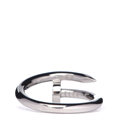 Cartier 18K White Gold Juste Un Clou Ring 57 8 4 of 7