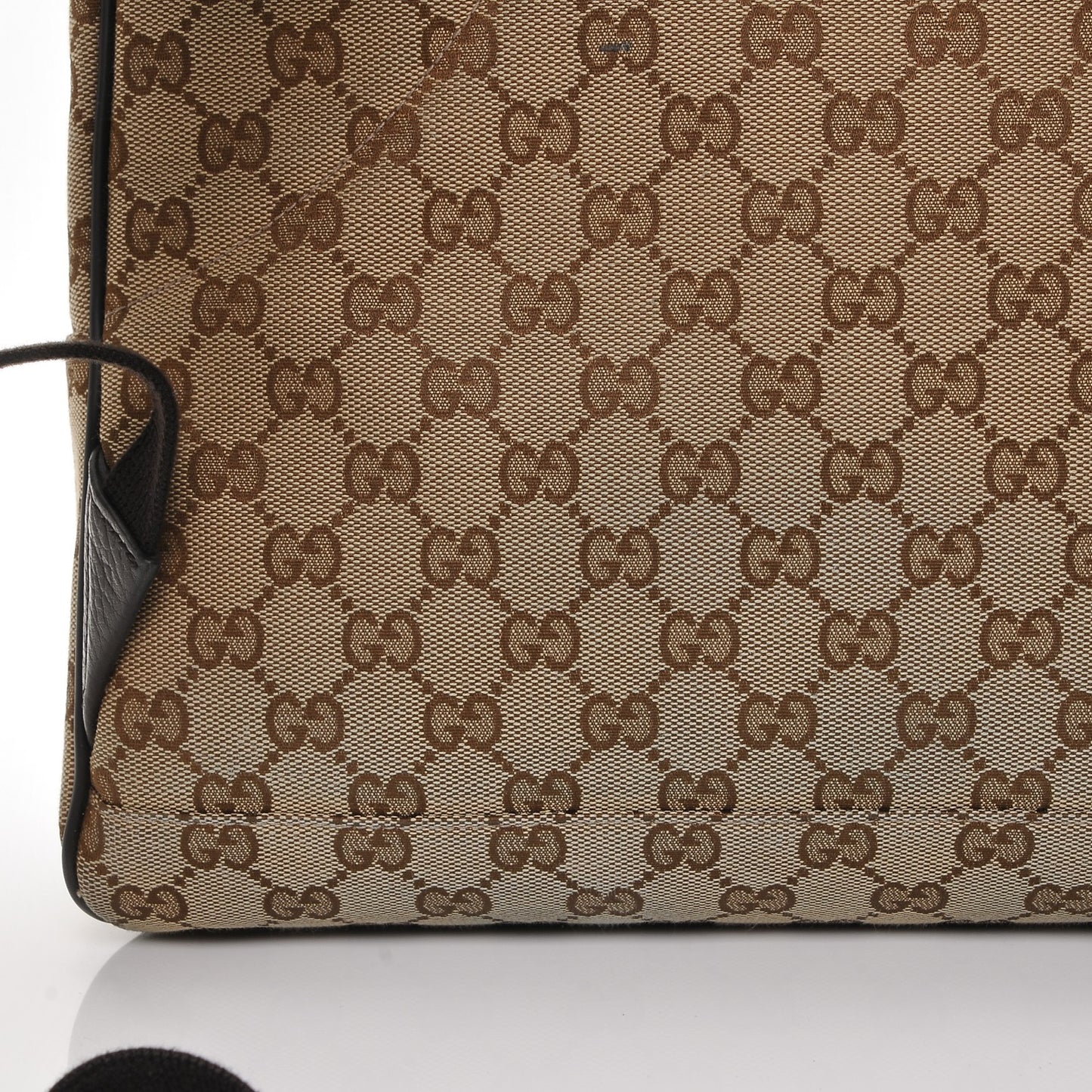 GG Monogram Travel Backpack Dark Brown