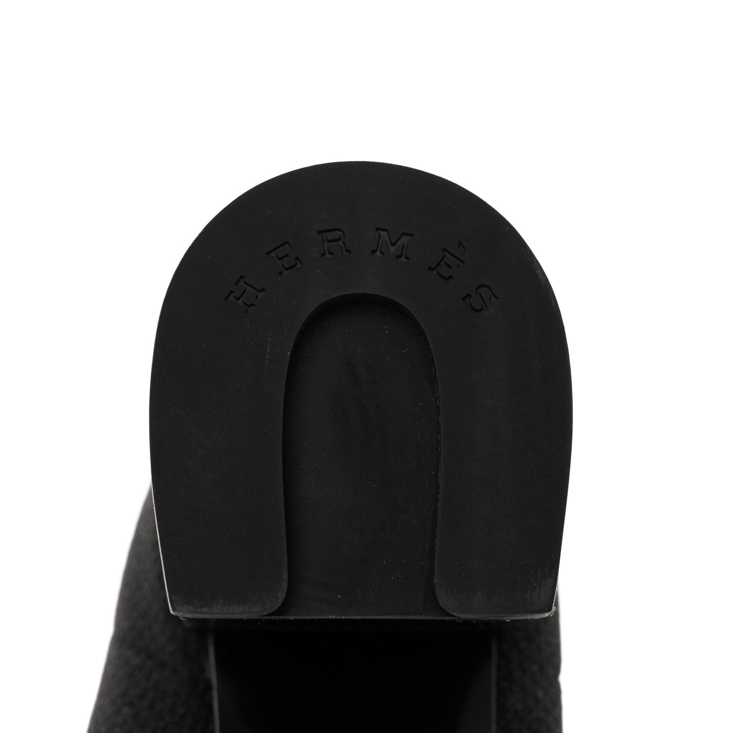 Knit Calfskin Fontaine 60 Boots 36 Black
