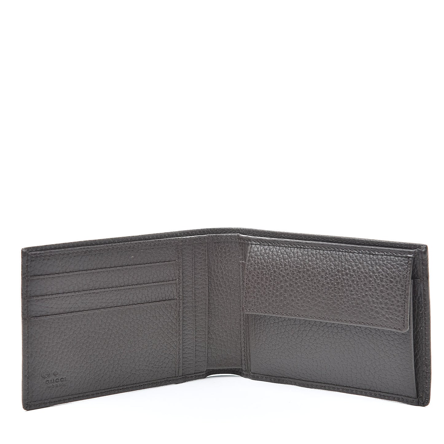 Monogram Bi-Fold Wallet Dark Brown