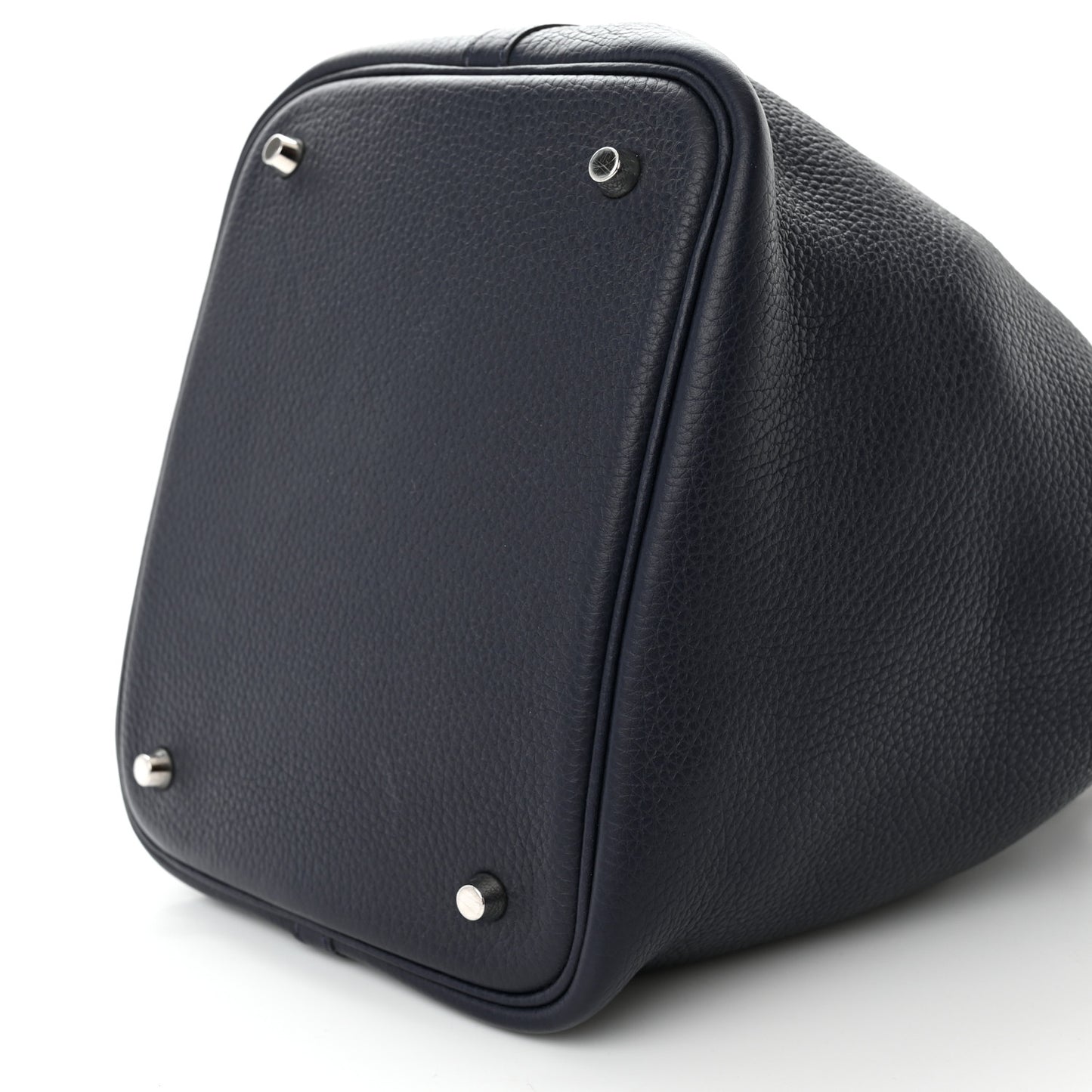 Taurillon Clemence Picotin Lock 22 MM Bleu Nuit