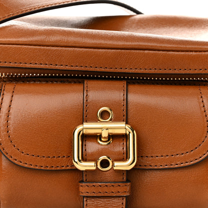 Chloe Shiny Buffalo Small Double Carry Camera Bag Clay Brown 8 of 11