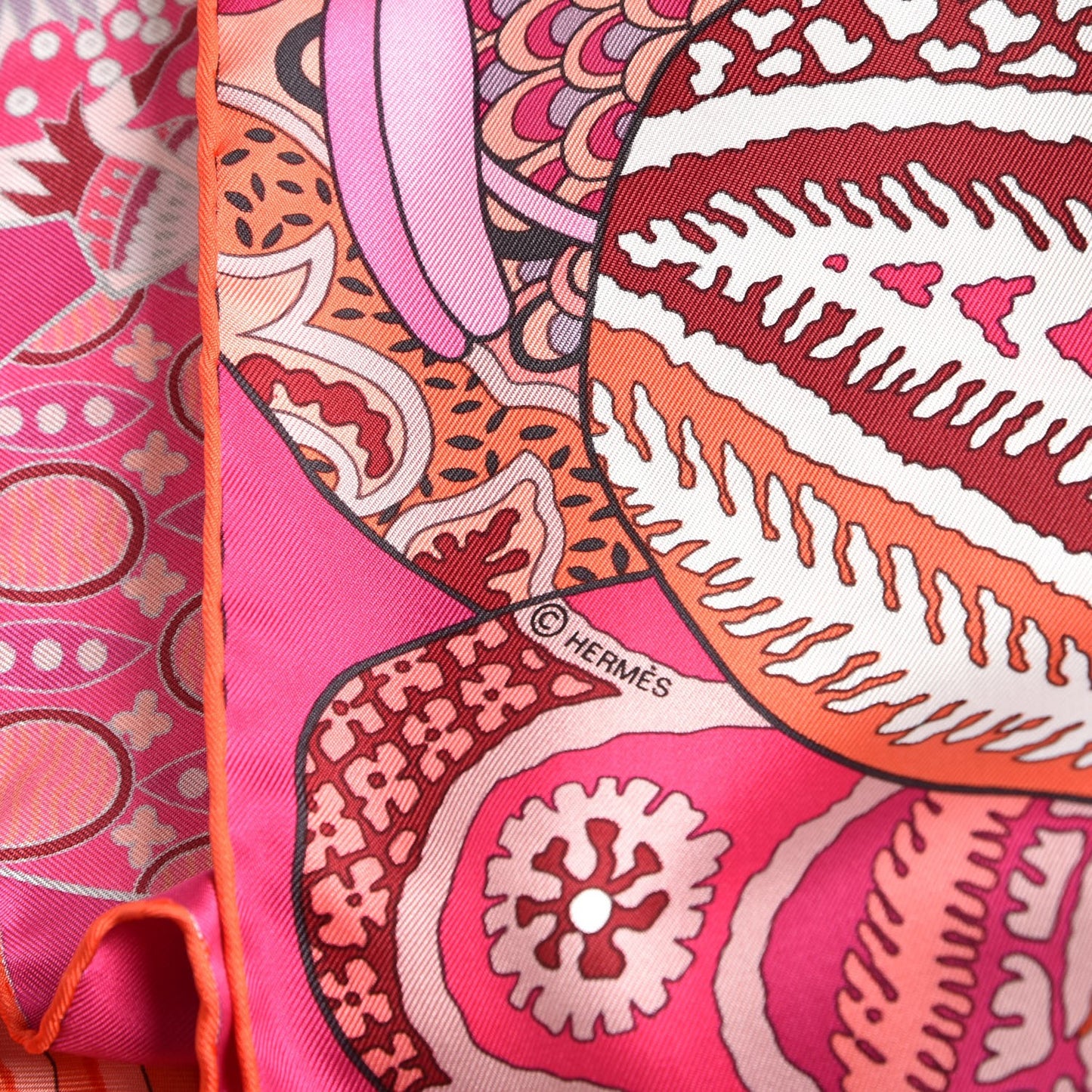 Silk Fleurs D Indiennes Scarf 90