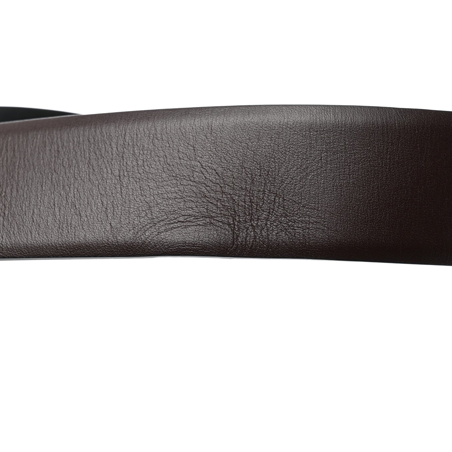Valentino Garavani Glossy Calfskin VLogo Belt 95 38 Black 5 of 6
