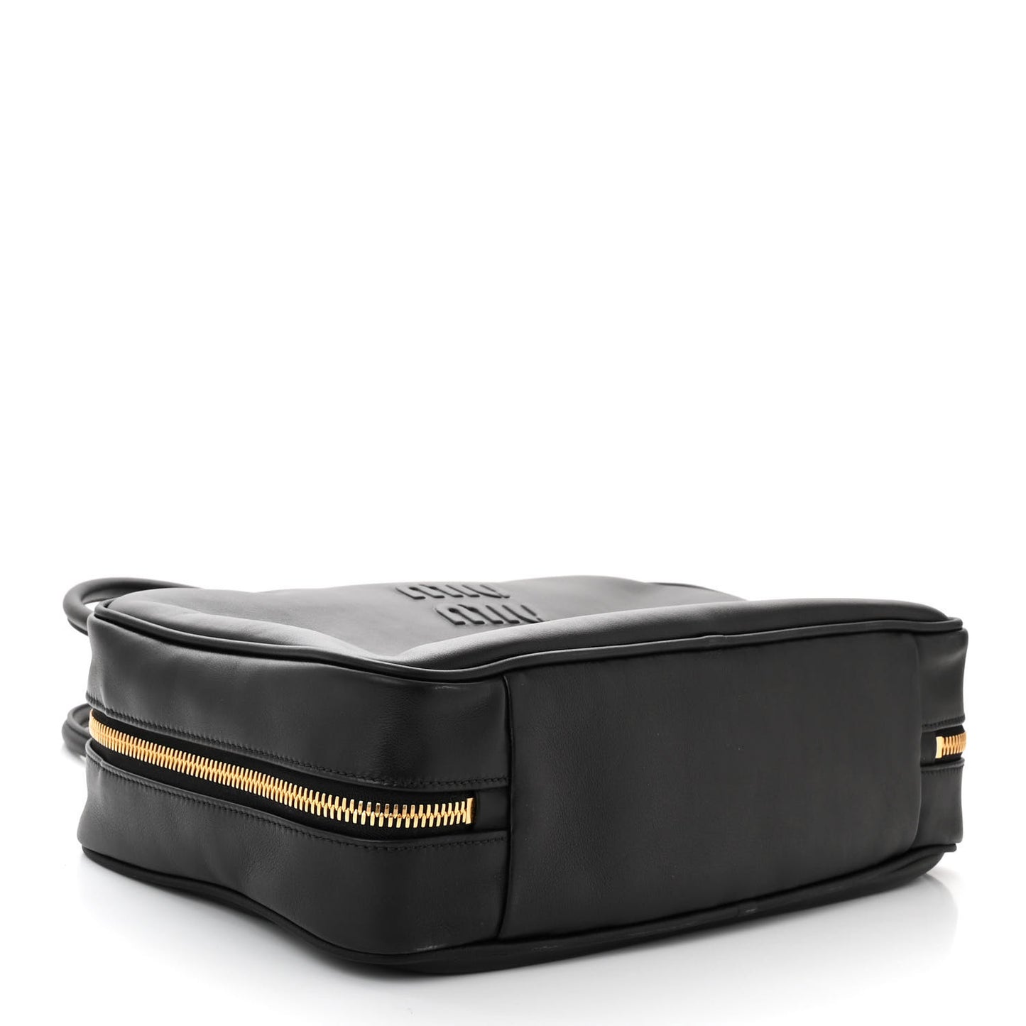 Soft Calf Softy Beau Top Handle Bag Black