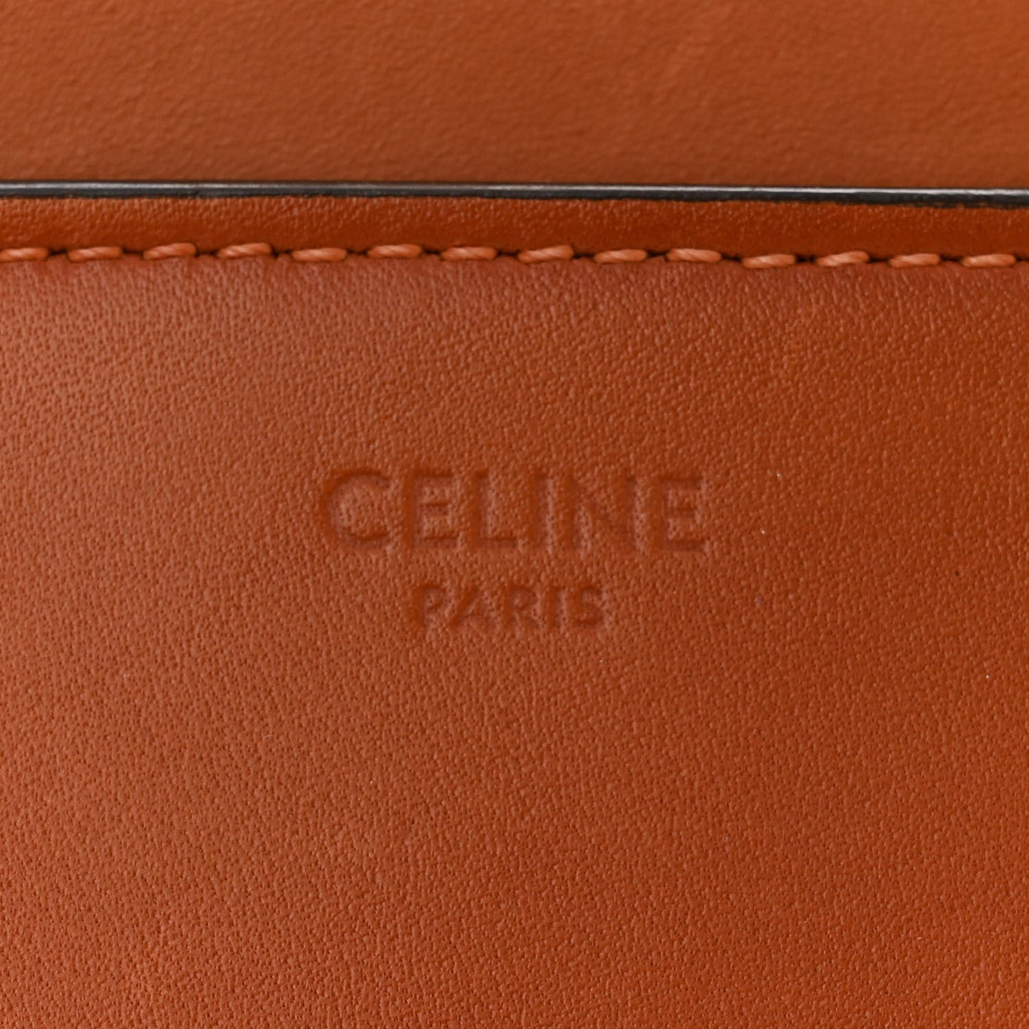 Natural Calfskin Besace Small 16 Tan