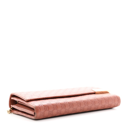 Gucci Guccissima Dice Chain Wallet Nude Pink 4 of 10