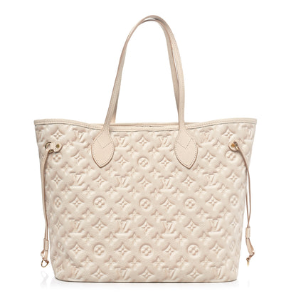 Louis Vuitton Empreinte Monogram Summer Stardust Neverfull MM Beige Clair 1 of 10