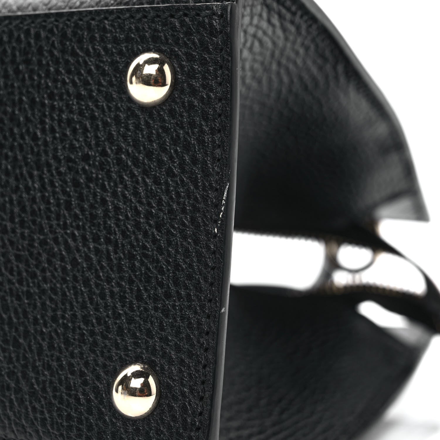 Gucci Dollar Calfskin Medium Soho Top Handle Satchel Black 10 of 10