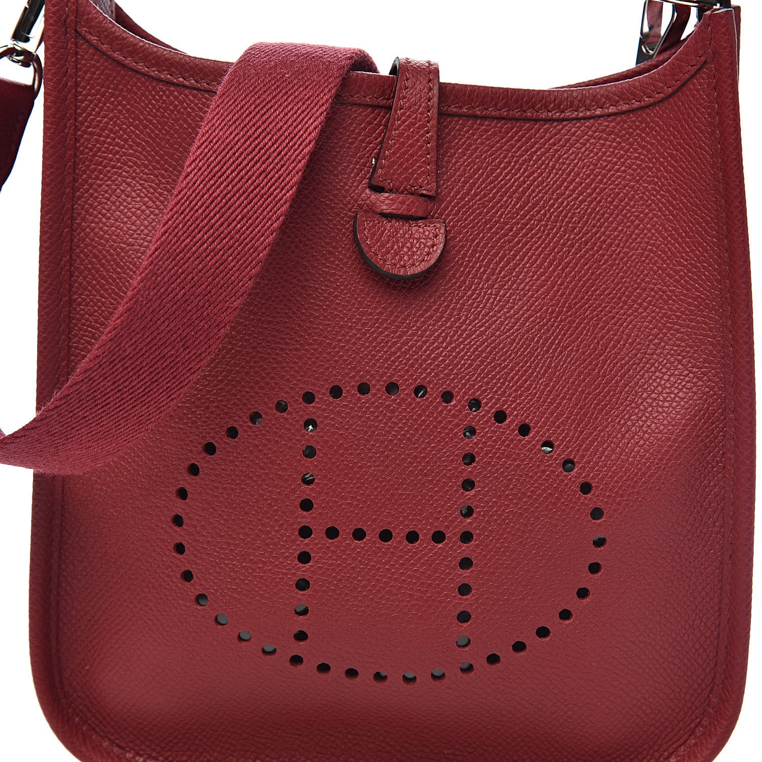 Hermes Epsom Evelyne TPM Rouge Grenat 10 of 11