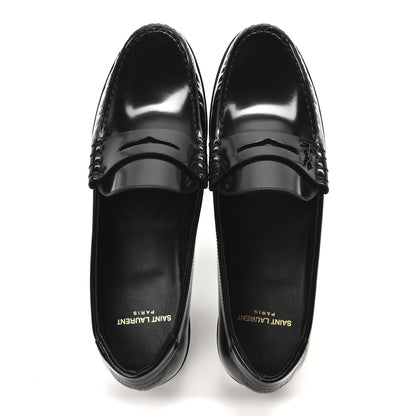 Saint Laurent Magnum Calfskin Le Loafer 15 Moccasin  40 Black 2 of 8