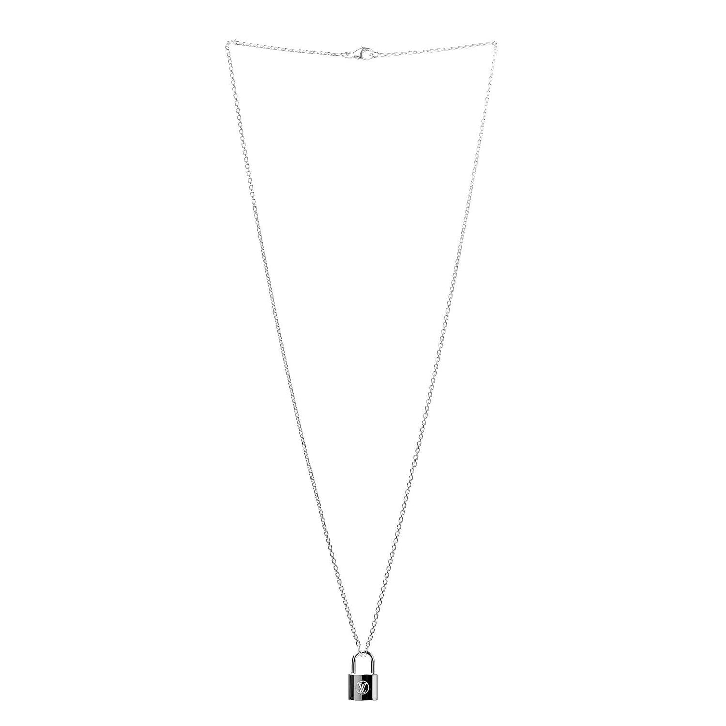 Sterling Silver Lockit Necklace