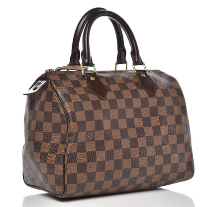 Louis Vuitton Damier Ebene Speedy 25 3 of 9