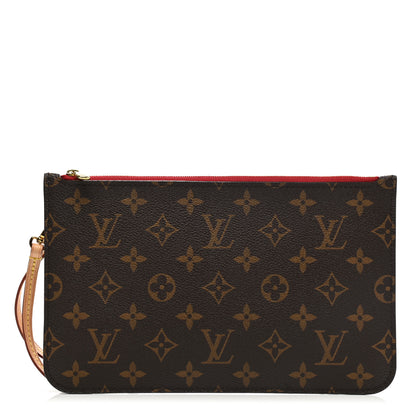 Louis Vuitton Monogram Neverfull MM GM Pochette Cherry 1 of 7