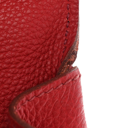 Hermes Togo Kelly Retourne 32 Rouge Vif 11 of 14