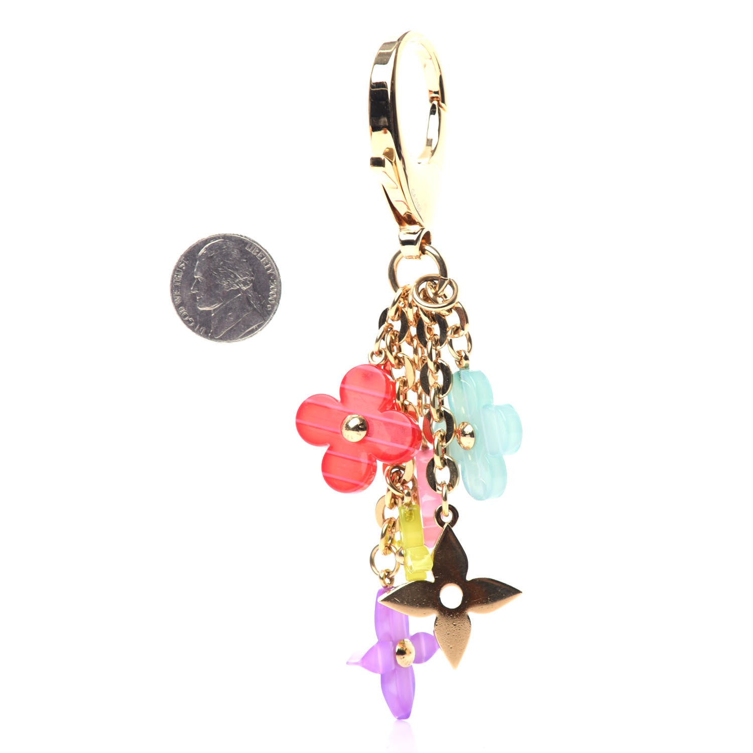 Louis Vuitton Pop Flower Bag Charm Multicolor 2 of 5