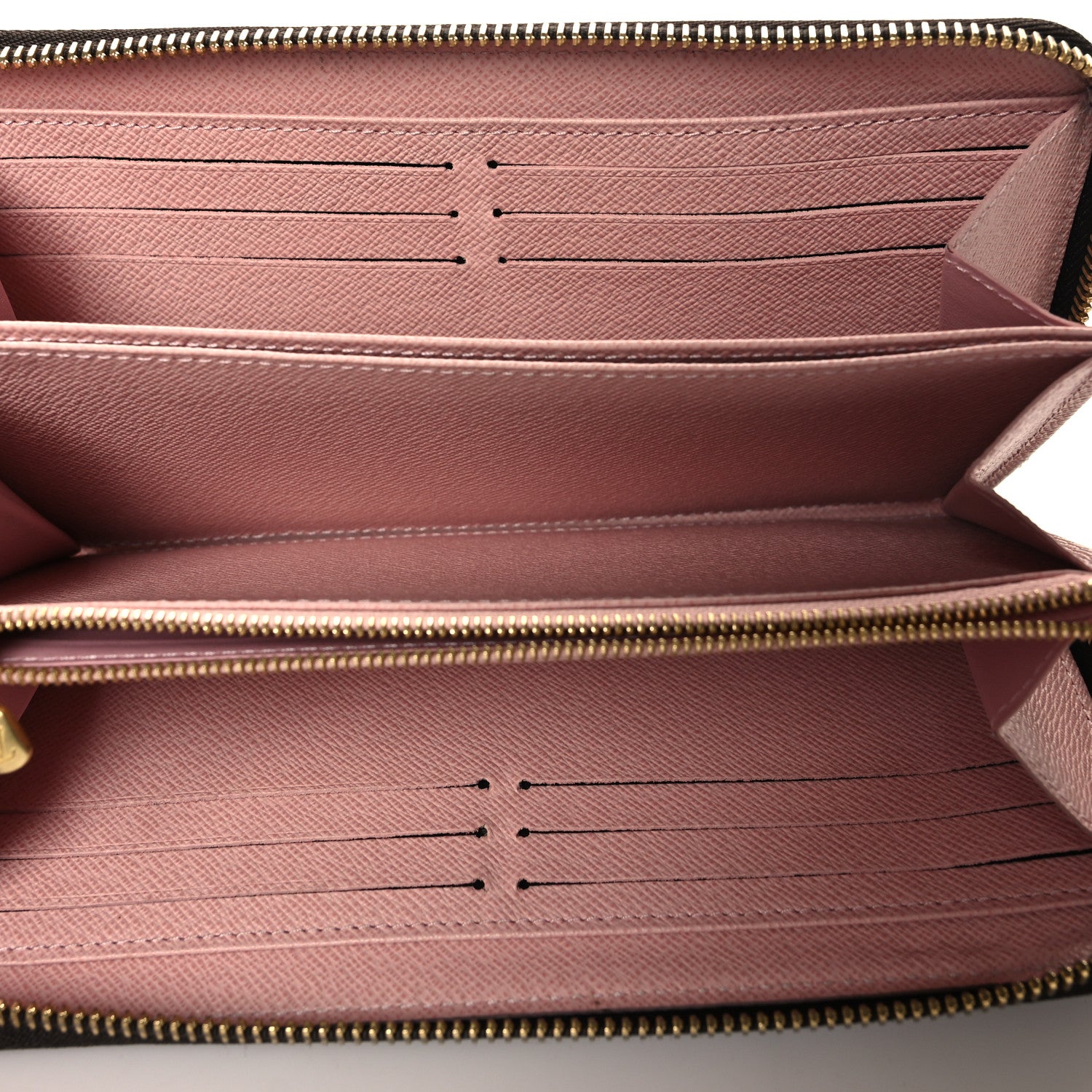Louis Vuitton Monogram Zippy Wallet Rose Ballerine 5 of 6