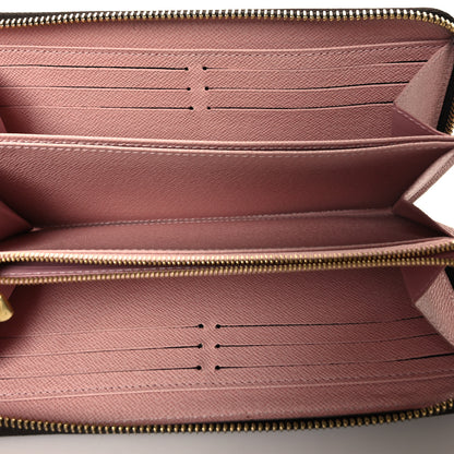 Louis Vuitton Monogram Zippy Wallet Rose Ballerine 5 of 6