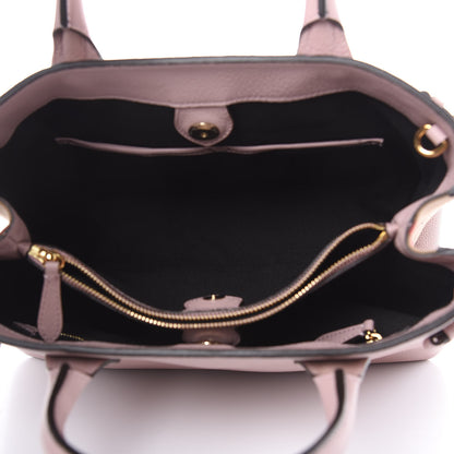 Burberry Derby Calfskin House Check Medium Banner Tote Pale Orchid 6 of 12