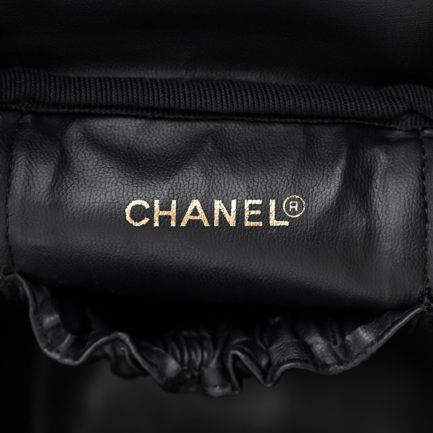 Chanel Caviar Vanity Cosmetic Case Black 6 of 13
