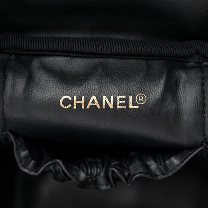 Chanel Caviar Vanity Cosmetic Case Black 6 of 13