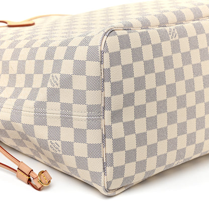 Louis Vuitton Damier Azur Neo Neverfull GM Rose Ballerine 9 of 10