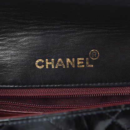 Chanel Patent Quilted Extra Mini Rectangular Flap Black 6 of 21