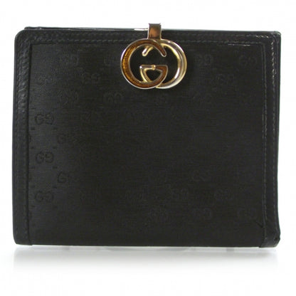 Gucci Monogram French Wallet Black 1 of 10