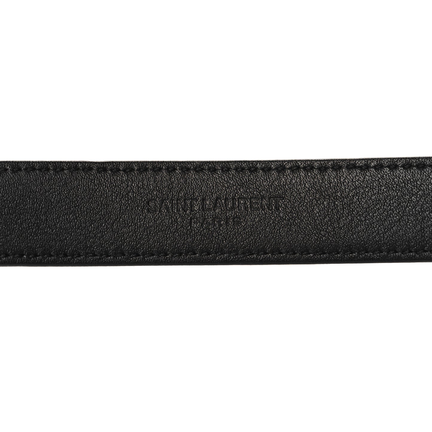 Smooth Calfskin Monogram Square Buckle Belt 80 32 Black