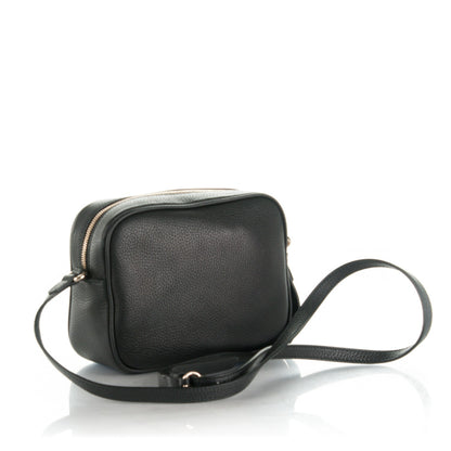Gucci Pebbled Calfskin Small Soho Disco Bag Black 3 of 7