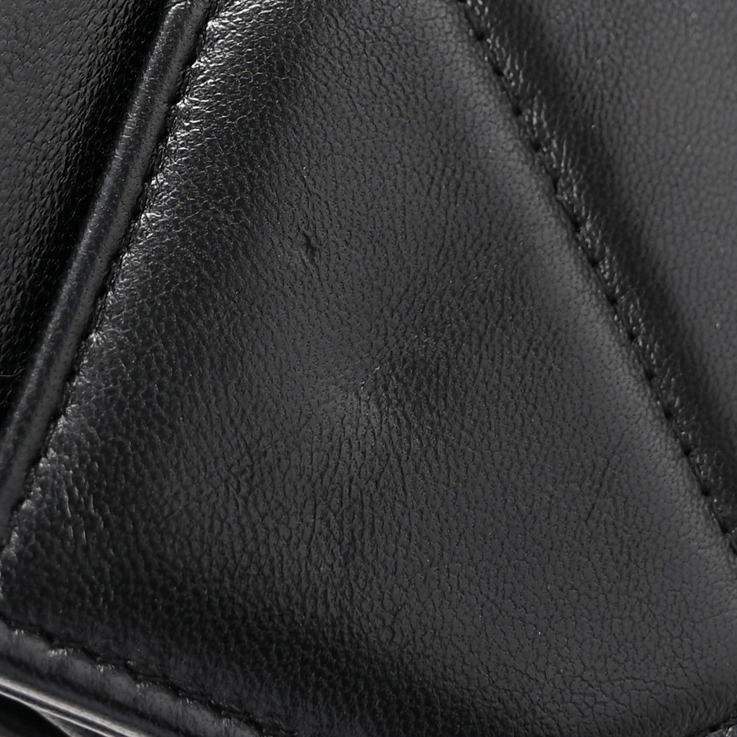Chanel Lambskin Quilted Chanel 19 Wallet On Chain WOC Black 12 of 13